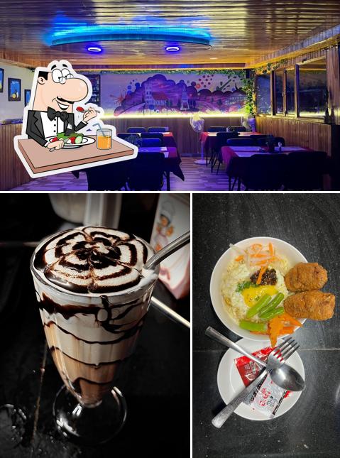 This is the photo showing food and interior at DownTown Cafe and Restaurant