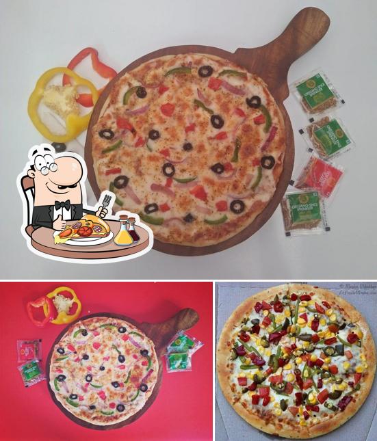 Try out different kinds of pizza