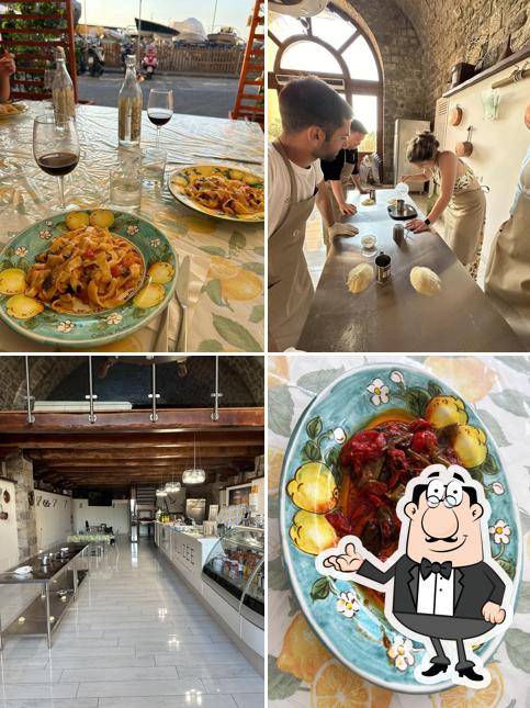Gli interni di Cooking Mama - Sorrento Cooking School