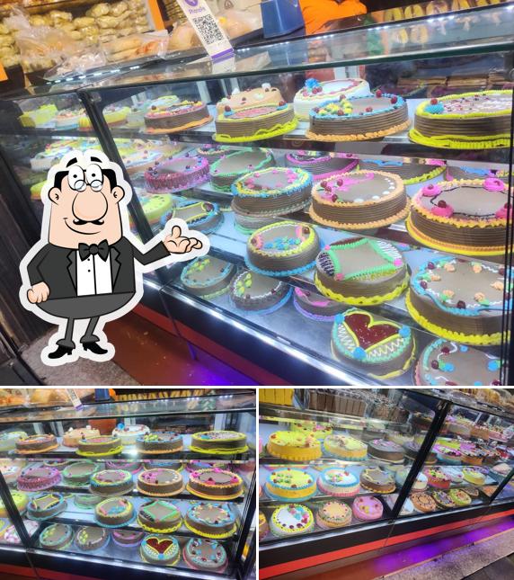 The interior of RAGIGUDDA CAKE WORLD
