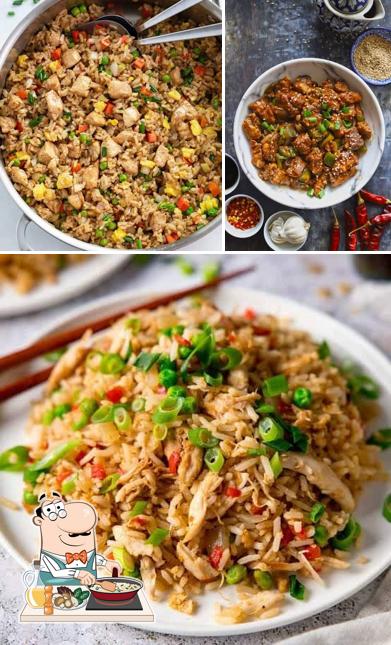 Fried rice at Udupi Fast Food
