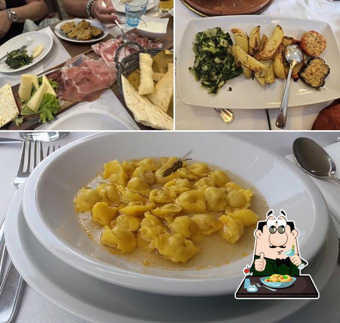 Platti al Ristorante Squadrani