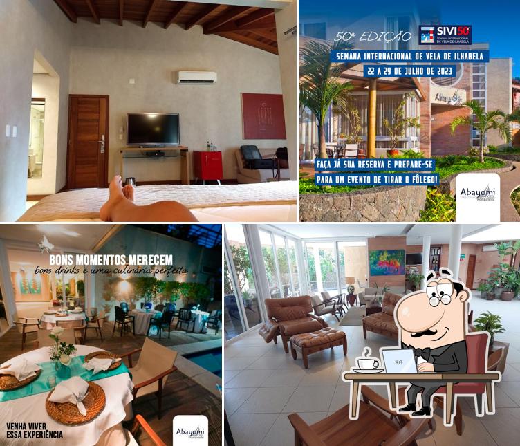 Veja imagens do interior do Abayomi Hotel