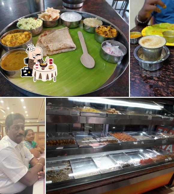 Food at Hotel Perambur Sri Srinivasa Bhavan
