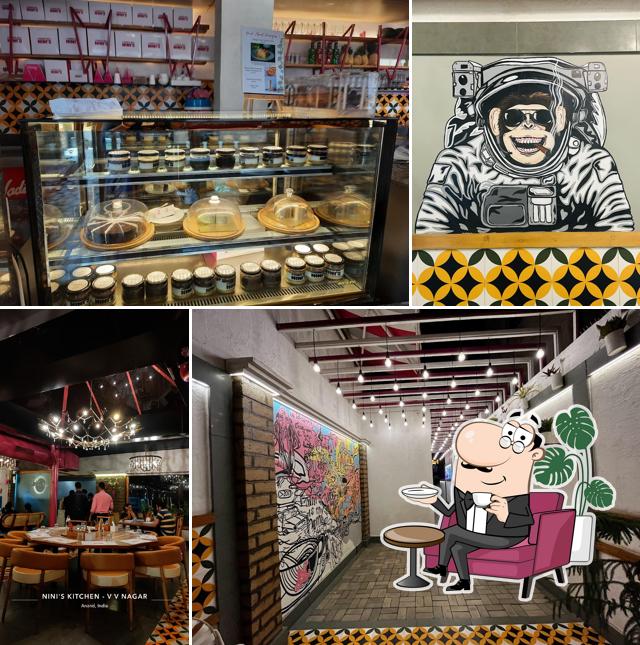 The interior of Nini's Kitchen - (V V Nagar)