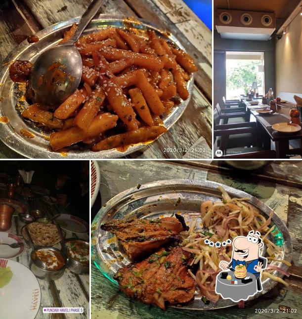 Food at Punjabi Haveli