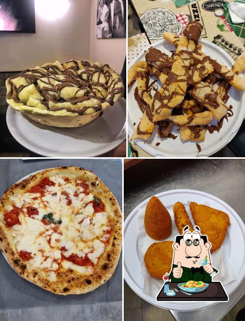 Bastoncini di mozzarella al Anima e Pizza