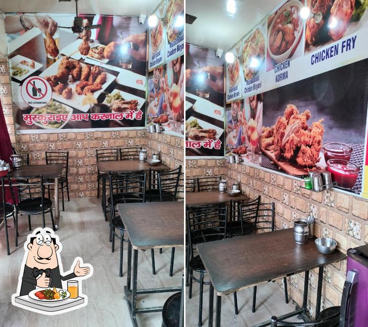 Food at Shama muradabadi chicken corner