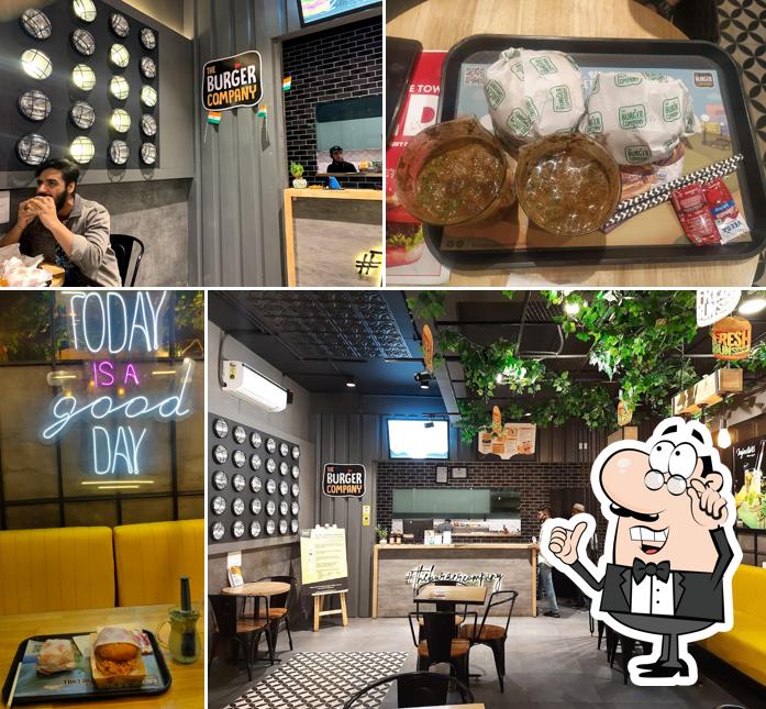 The interior of THE BURGER COMPANY