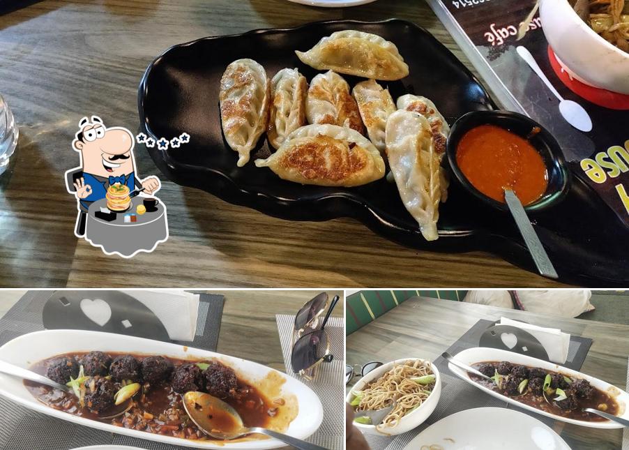 Food at The Monkey House Cafe