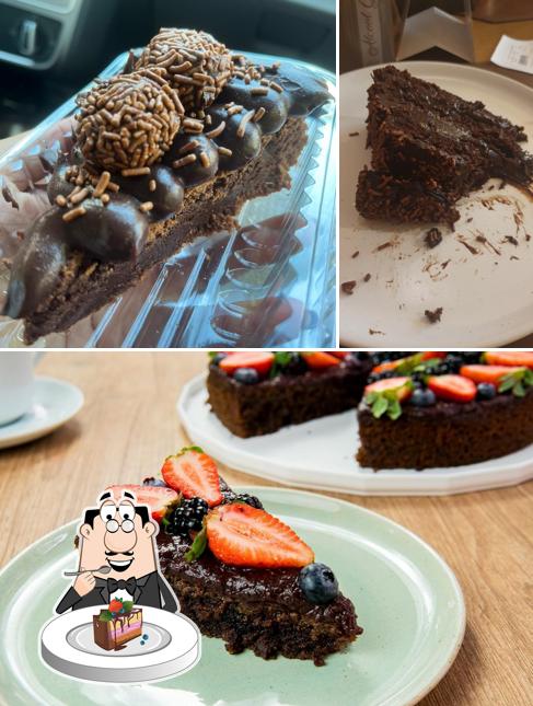 Bolo de chocolate em Quitutices - Confeitaria sem glúten e sem lácteos