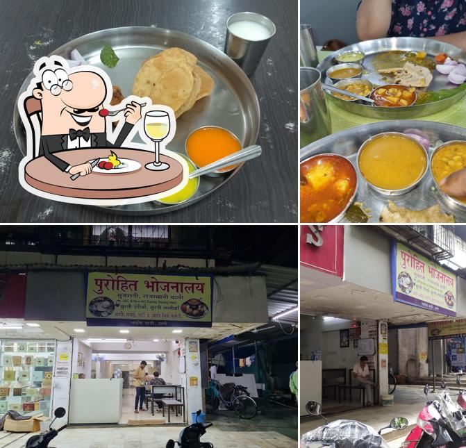 The restaurant's food and exterior