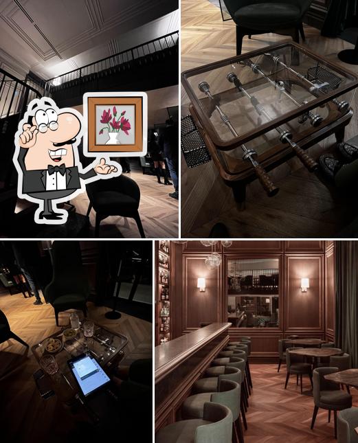 Gli interni di Remedy Wine & Spirits Milano