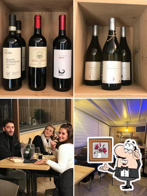 Tra le diverse cose da Rossodivino si possono trovare la interni e cibo