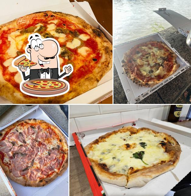 Scegli tra le molte varianti di pizza