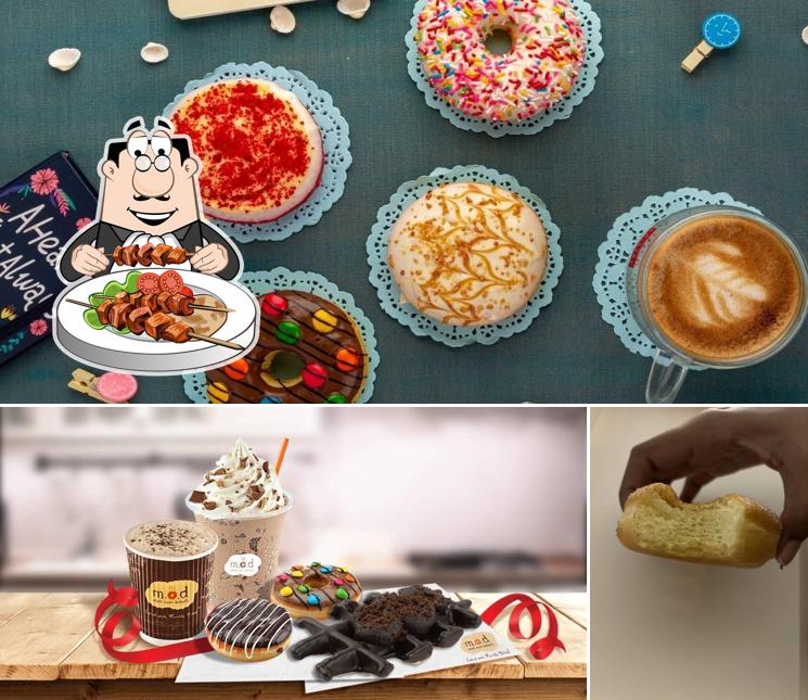 Food at Mad Over Donuts