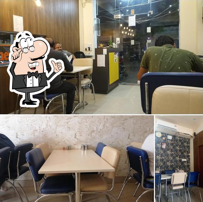 Take a seat at one of the tables at Mother's Kitchen