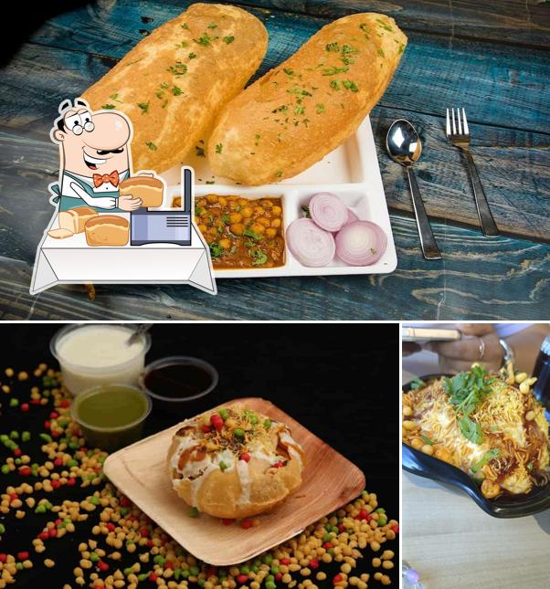 Garlic bread at Gangour