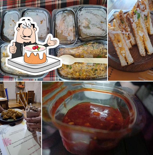 Carrot cake at Grill 35