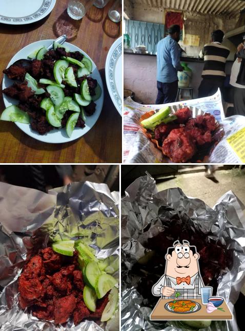 Chicken wings at Loki Kabab Centre