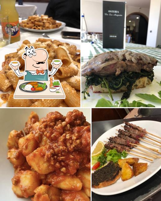 Cibo al Osteria da Sor Augusto
