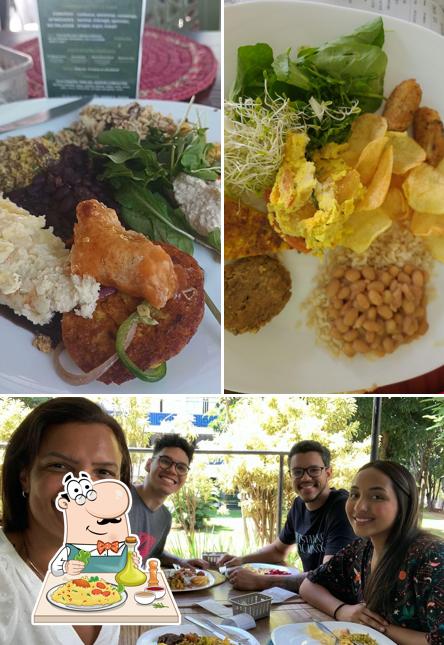 Comida em Paladar Vegano E Sem Glúten