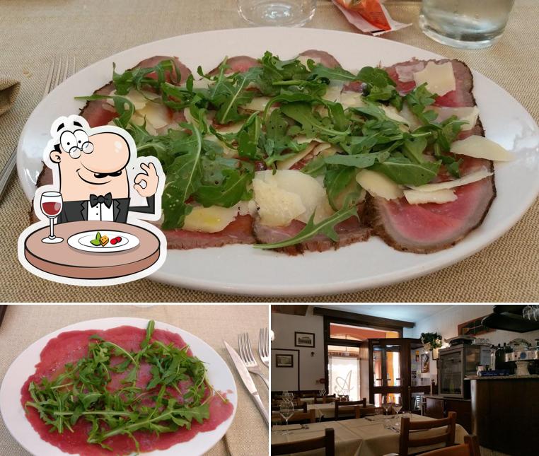 Cibo al Trattoria Amedeo