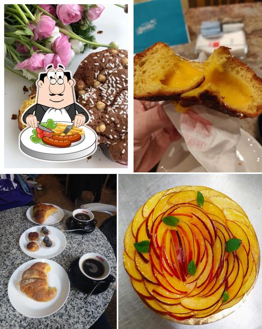 Platti al Pasticceria Rovida