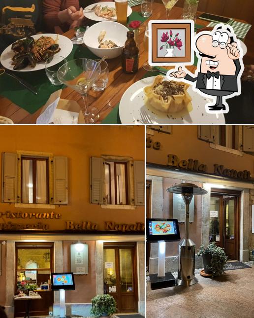 Gli interni di Bella Napoli