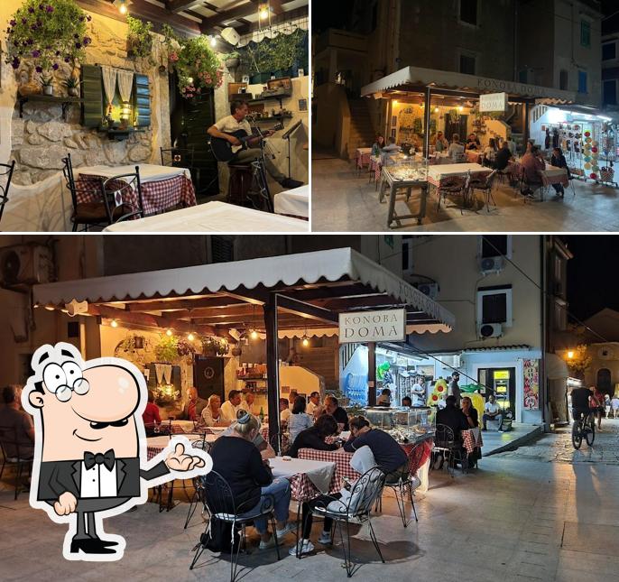 Dai un'occhiata agli interni di Konoba DOMA