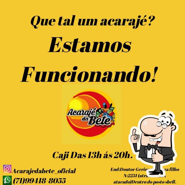 Here's a photo of Acaraje da Bete