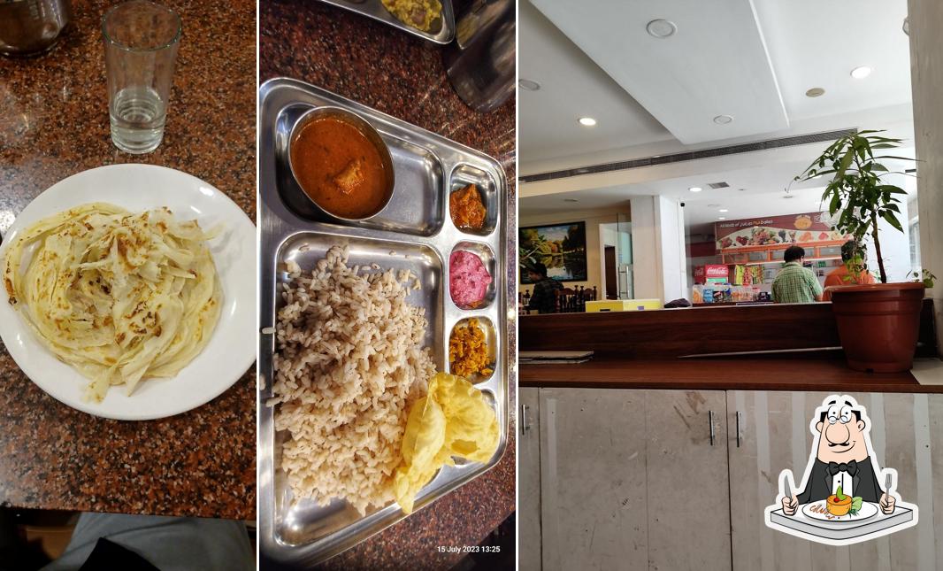 Food at City tower restaurant