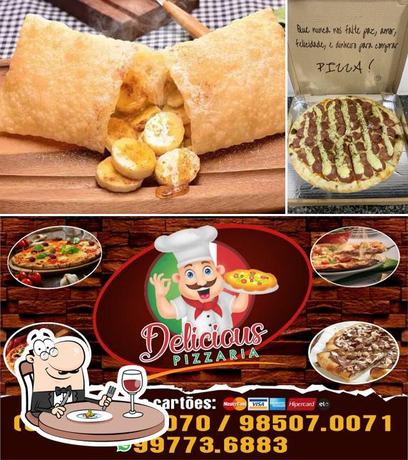 Platos en Delicious Pizza - Cidade 2000