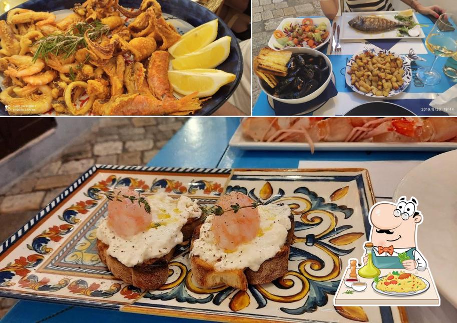 Cibo al La Lampara Fish Lab