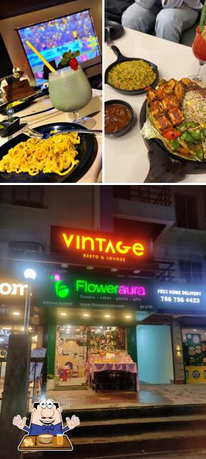 Meals at Vintage restaurant and lounge