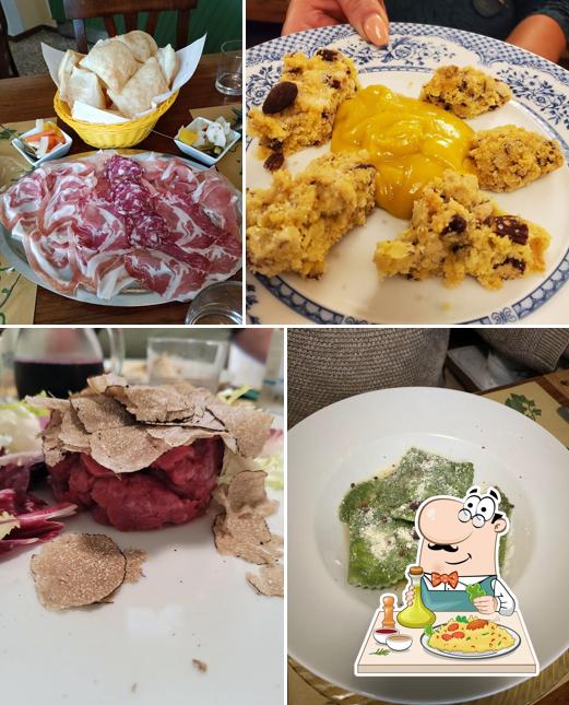 Platti al Trattoria dai Sibani