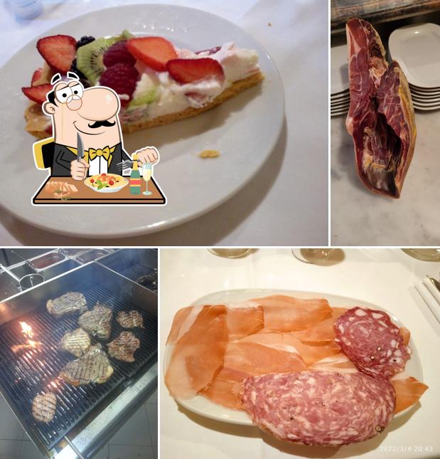 Platti al Trattoria La Casa del Prosciutto