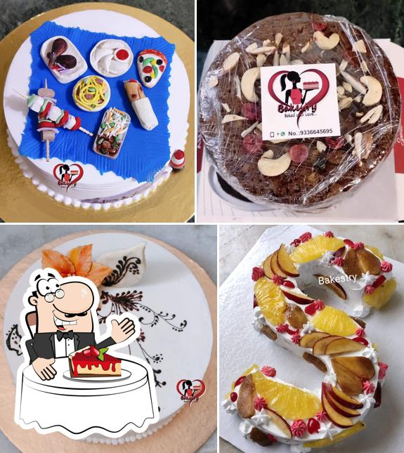 Bakestry serves a range of desserts