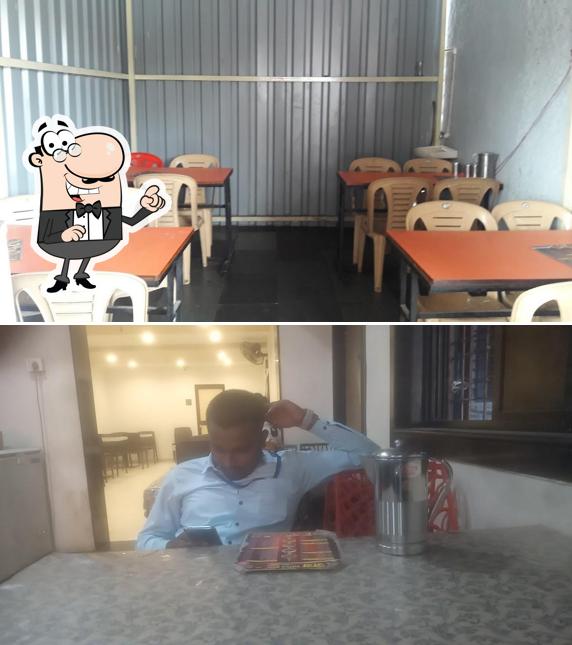 Take a seat at one of the tables at JAY CHINESE CORNER