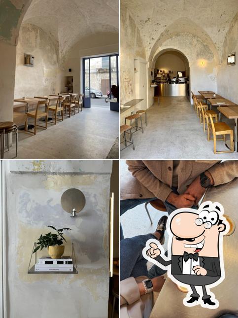 Gli interni di Burro cafe