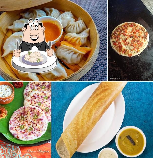 Dumplings at Dosa Hut Sardar Ji Wale