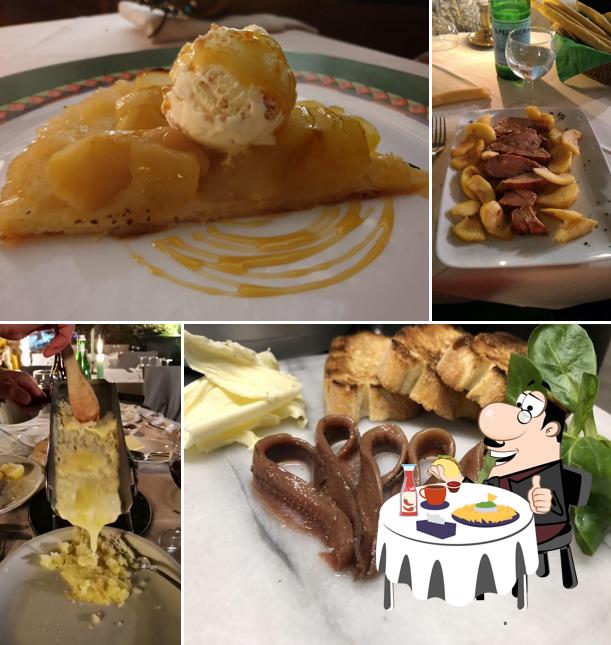 Piatto di formaggi al Il lupo e la greppia