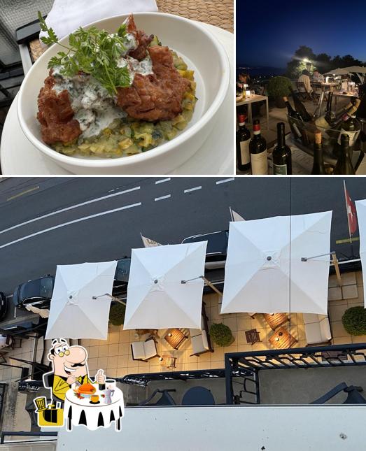 Questa è la foto che mostra la cibo e bevanda di La Terrasse de la Paix