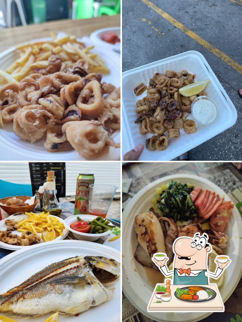 Calamari fritti al Street Food Seafood HRCO