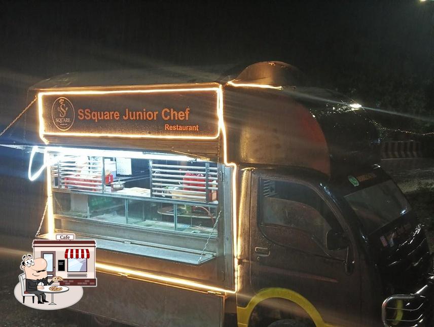 The exterior of ssquares Junior chef restaurant