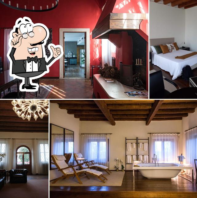 Gli interni di Villa Ormaneto Relais & Events