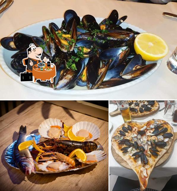 Cozze al Ristorante Pizzeria Santa Maria Bareggio