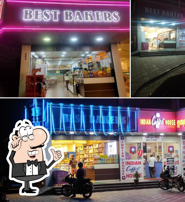 Take a seat at one of the tables at Best Bakers