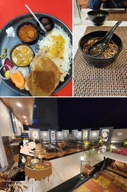 The restaurant's food and interior