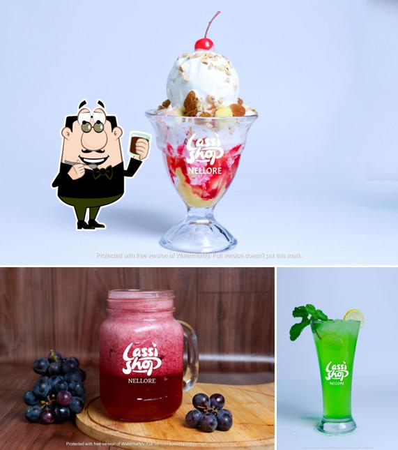 Enjoy a drink at Lassi Shop